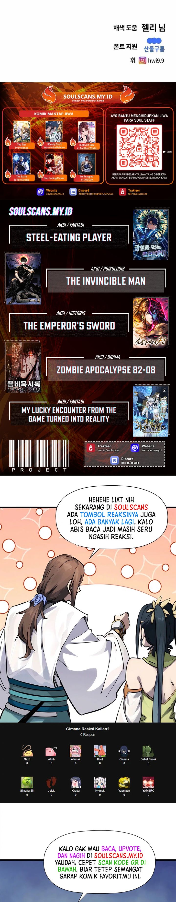 The Invincible Man Chapter 101 Bahasa Indonesia