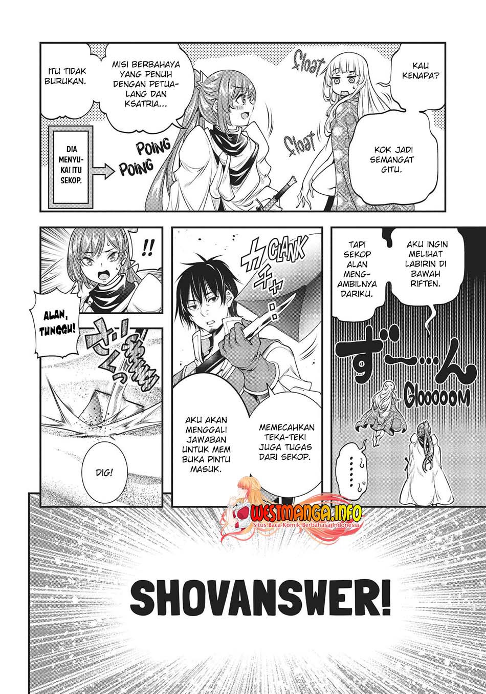 The Invincible Shovel Chapter 09 Bahasa Indonesia