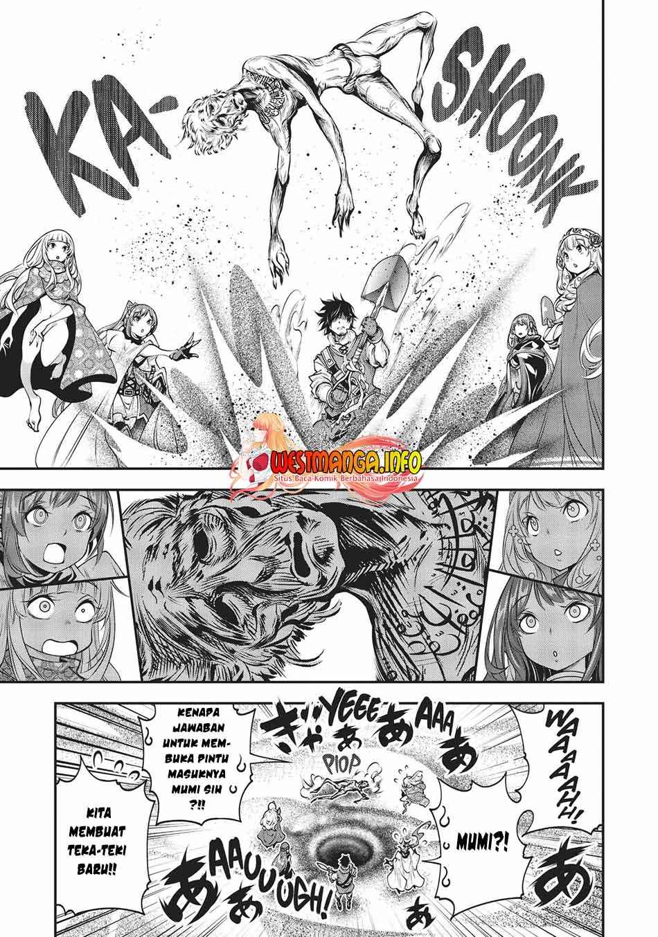 The Invincible Shovel Chapter 09 Bahasa Indonesia