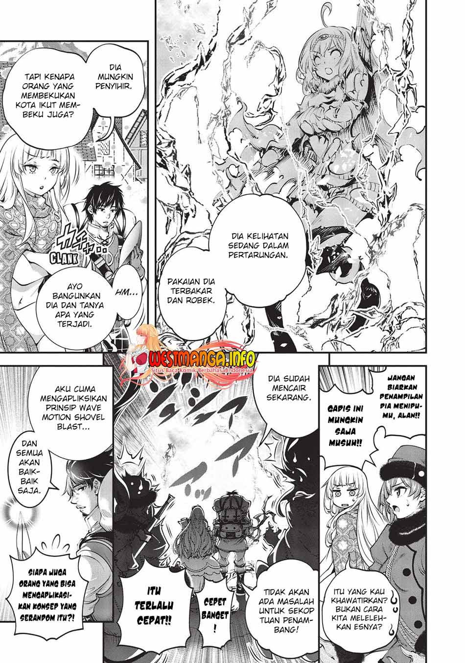 The Invincible Shovel Chapter 11 Bahasa Indonesia