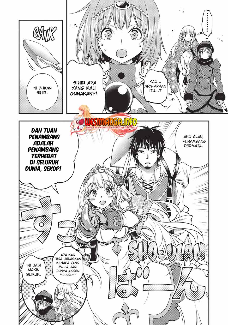 The Invincible Shovel Chapter 11 Bahasa Indonesia