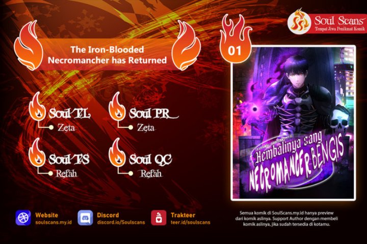 The Iron-Blooded Necromancer Has Returned chapter 1