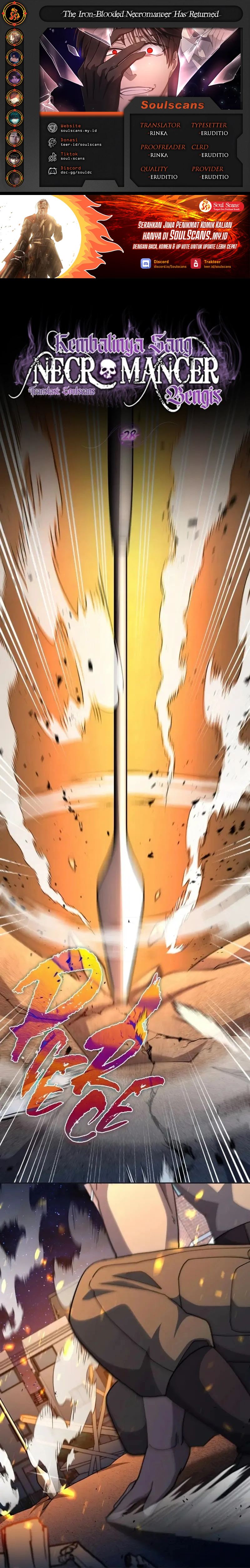 The Iron-Blooded Necromancer Has Returned chapter 28