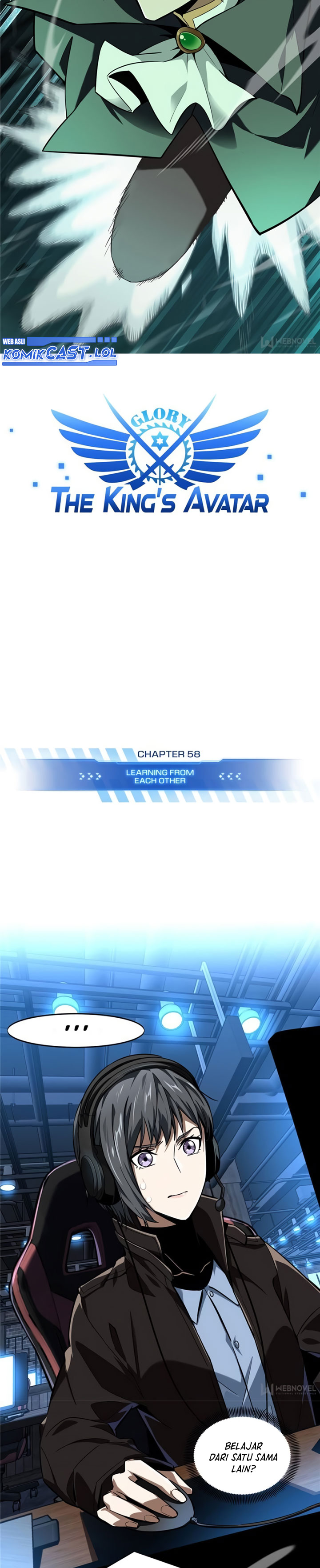 The King’s Avatar Chapter 58 Bahasa Indonesia