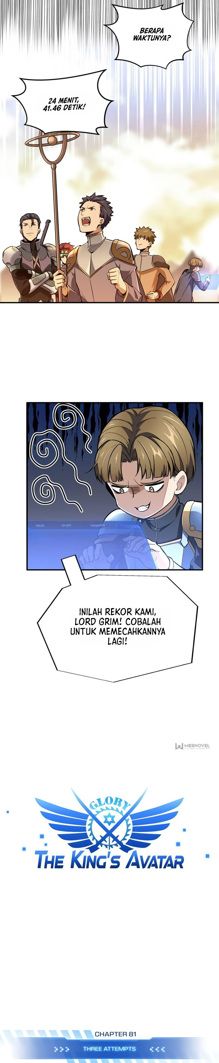 The King’s Avatar Chapter 81 Bahasa Indonesia