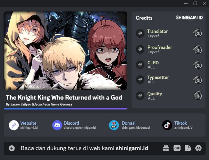 The Knight King Who Returned with a God chapter 32