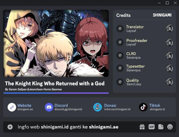 The Knight King Who Returned with a God chapter 42