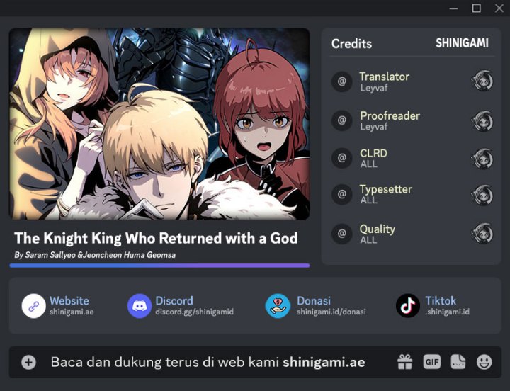 The Knight King Who Returned with a God chapter 62