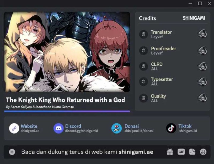 The Knight King Who Returned with a God chapter 73
