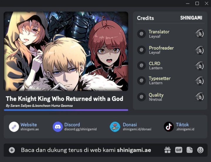 The Knight King Who Returned with a God chapter 103