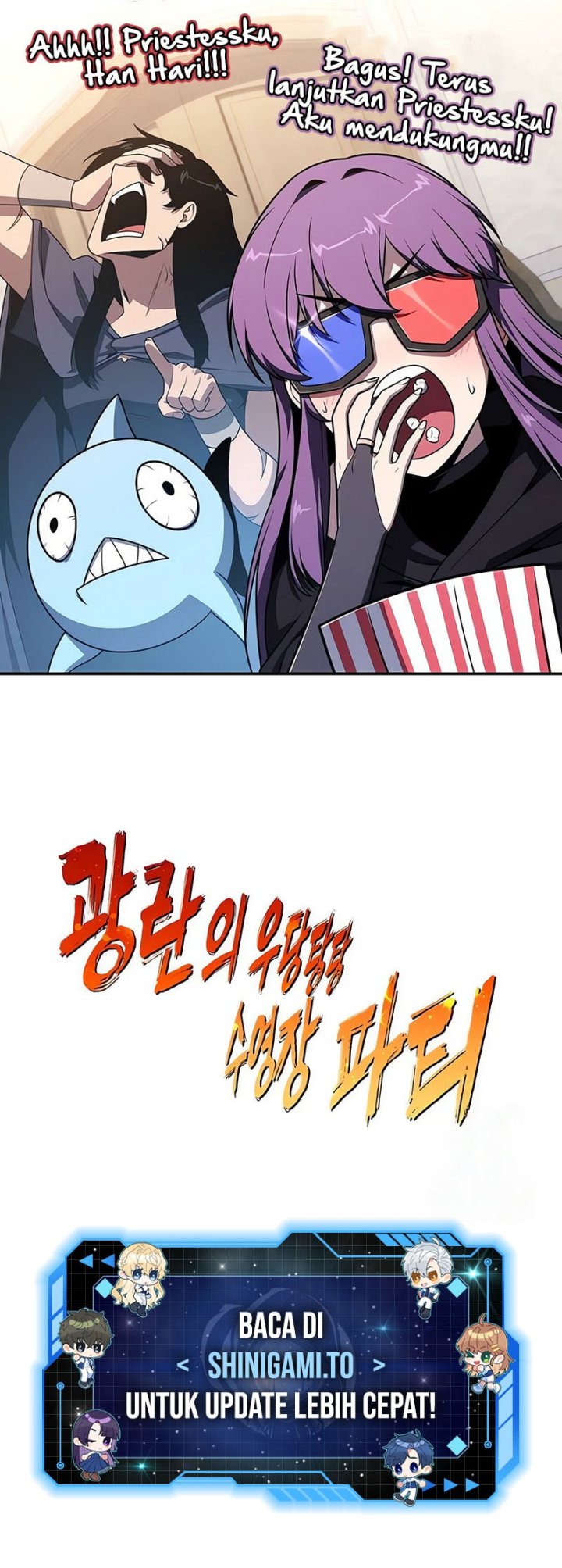 The Knight King Who Returned with a God Chapter 122 Bahasa Indonesia