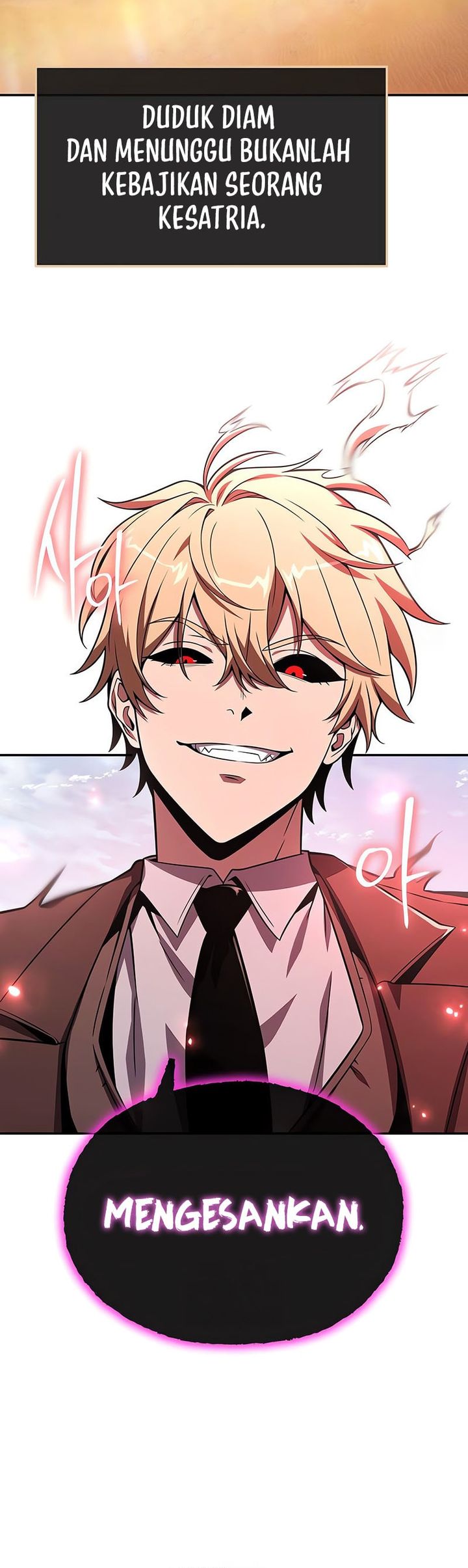 The Knight King Who Returned with a God Chapter 129 Bahasa Indonesia