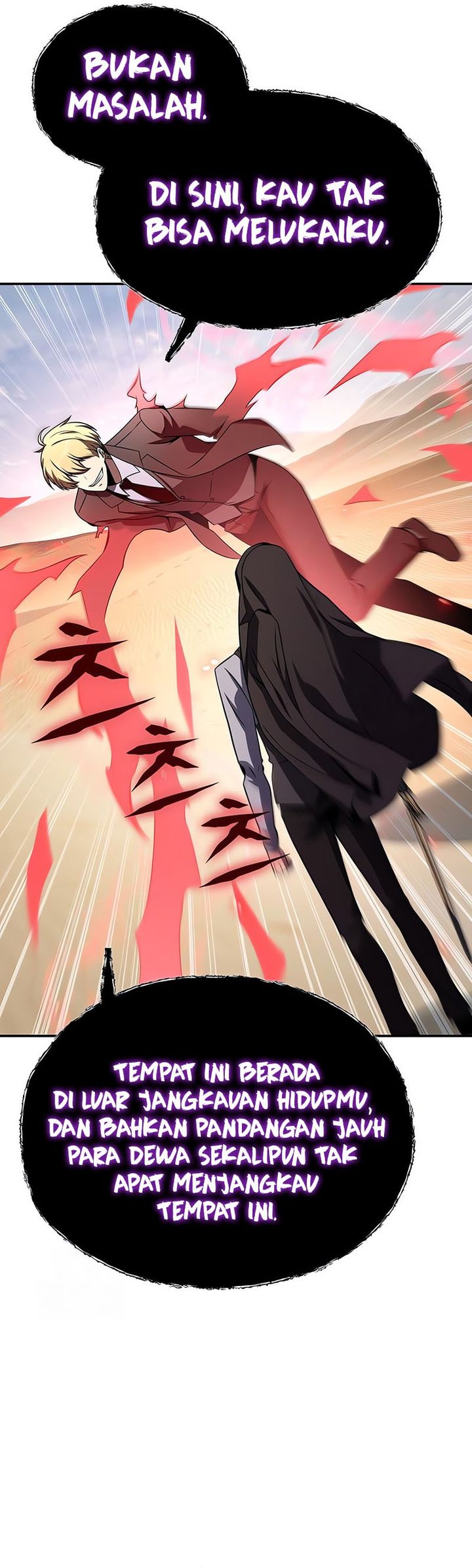 The Knight King Who Returned with a God Chapter 129 Bahasa Indonesia