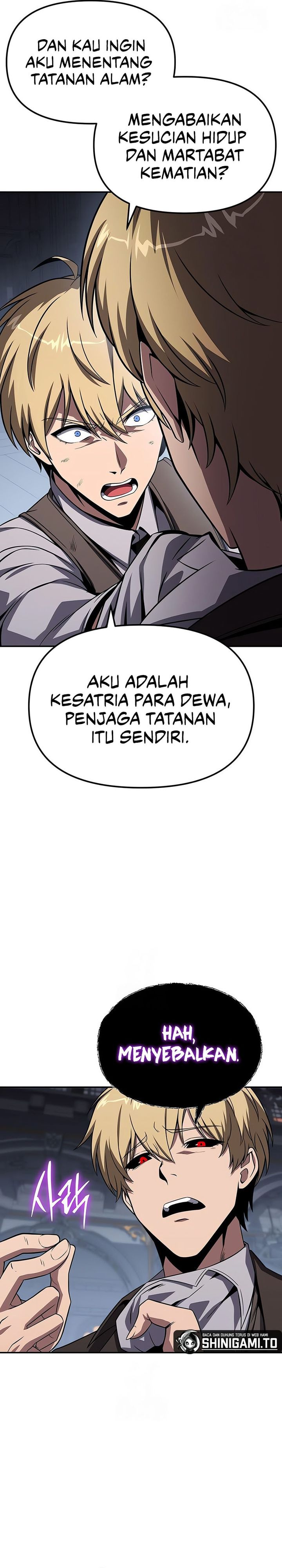 The Knight King Who Returned with a God Chapter 129 Bahasa Indonesia