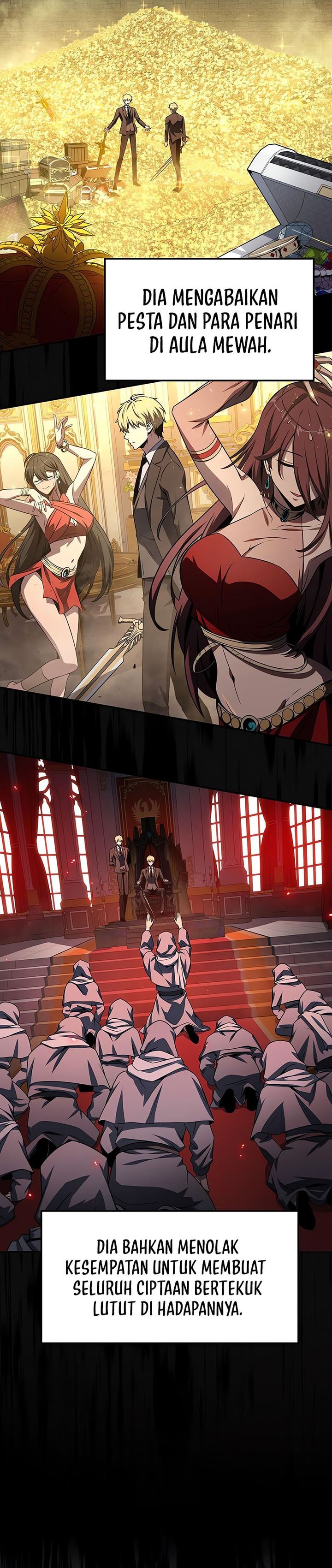 The Knight King Who Returned with a God Chapter 129 Bahasa Indonesia