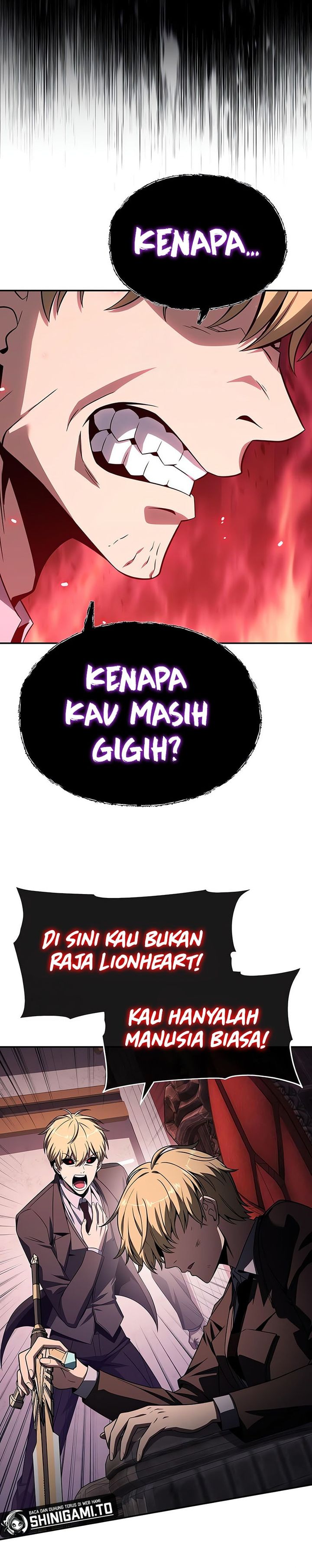 The Knight King Who Returned with a God Chapter 129 Bahasa Indonesia