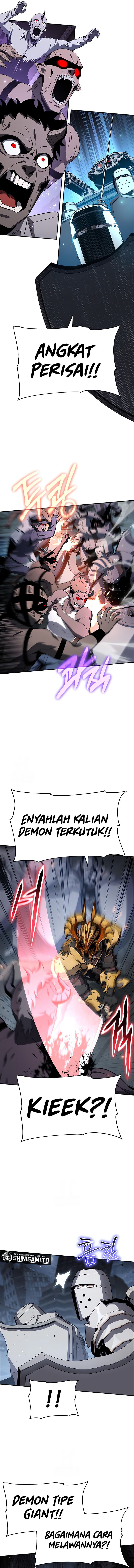 The Knight King Who Returned with a God Chapter 131 Bahasa Indonesia