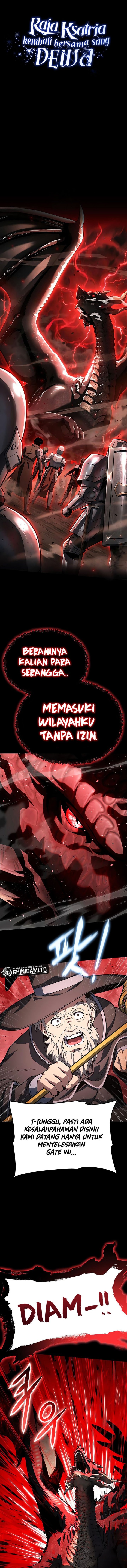 The Knight King Who Returned with a God Chapter 141 Bahasa Indonesia