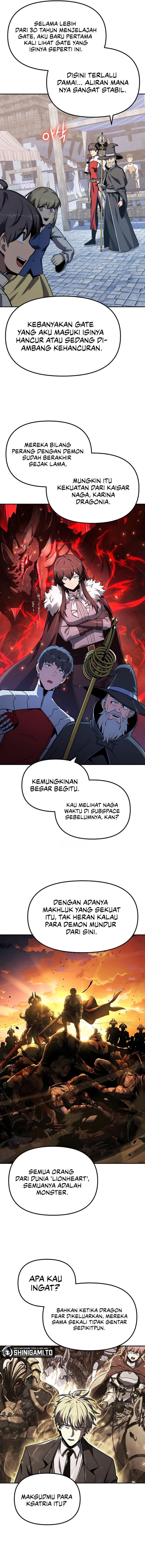 The Knight King Who Returned with a God Chapter 143 Bahasa Indonesia