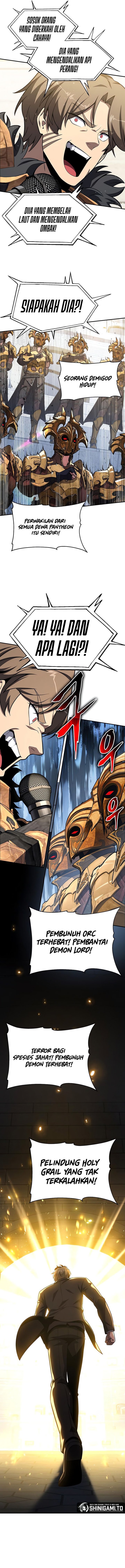 The Knight King Who Returned with a God Chapter 143 Bahasa Indonesia