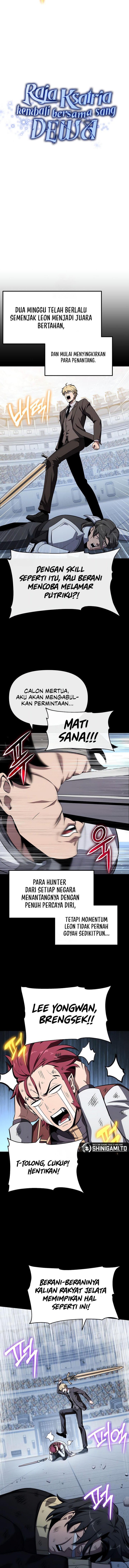 The Knight King Who Returned with a God Chapter 144 Bahasa Indonesia