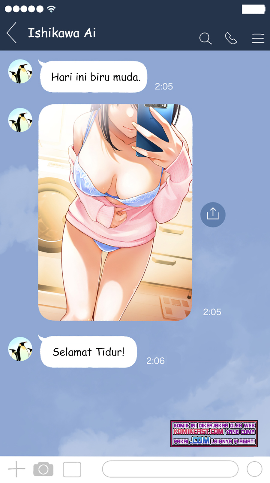 The Kouhai Who Reports the Color of Her Underwear to Me Every Morning for Some Reason chapter 10