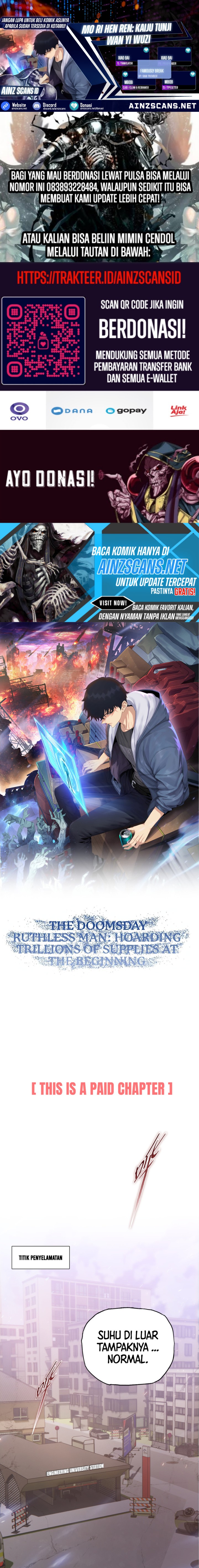 The Last All-Knowing Man Collected Trillions of Stuff from Day One Chapter 13 Bahasa Indonesia