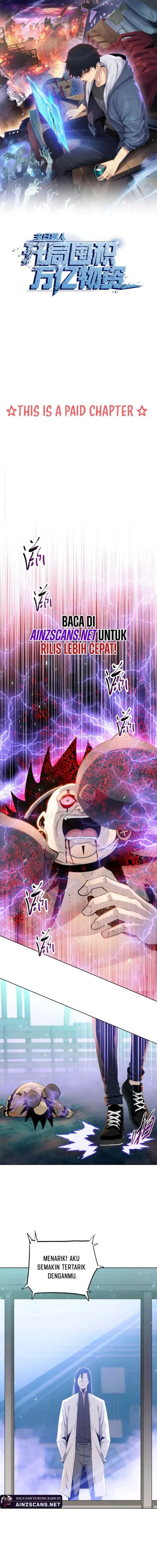 The Last All-Knowing Man Collected Trillions of Stuff from Day One Chapter 25 Bahasa Indonesia