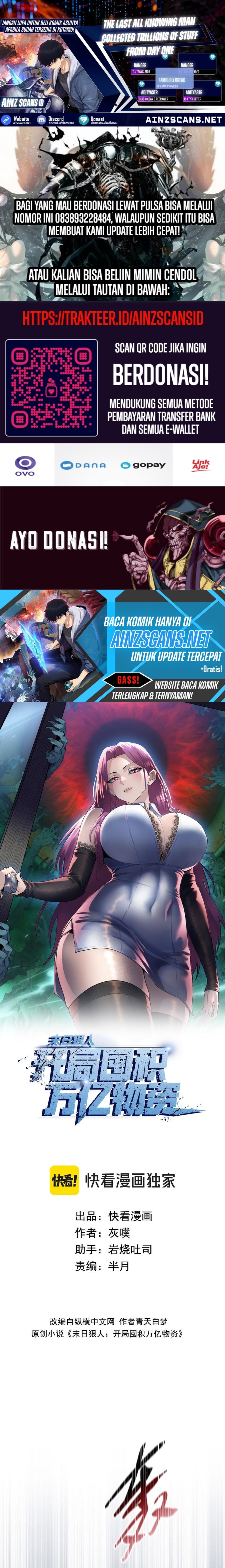 The Last All-Knowing Man Collected Trillions of Stuff from Day One Chapter 49 Bahasa Indonesia