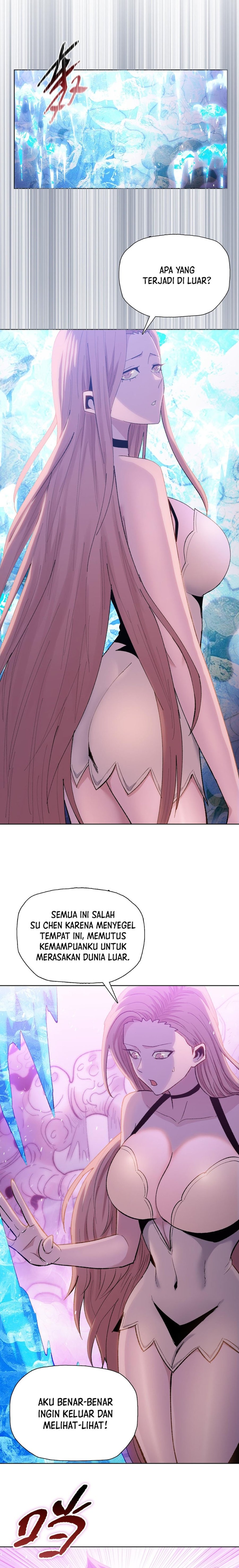 The Last All-Knowing Man Collected Trillions of Stuff from Day One Chapter 49 Bahasa Indonesia