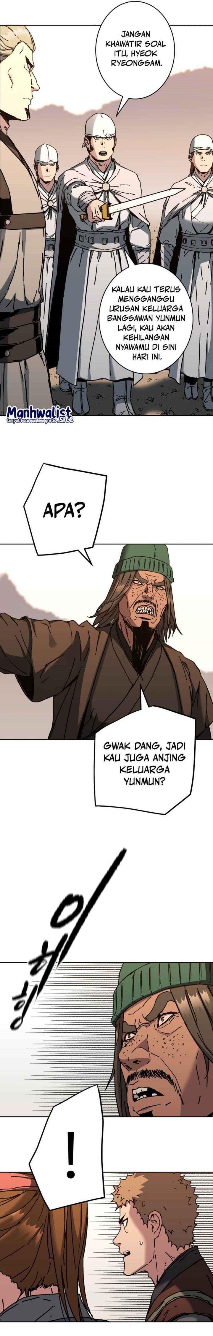 The Last Master of Jongnam Sect Chapter 20 Bahasa Indonesia