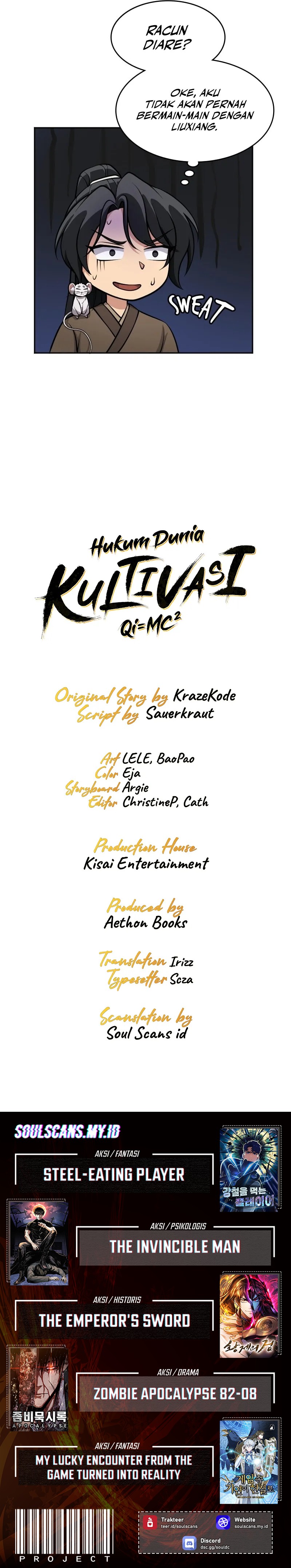 The Laws of Cultivation chapter 34