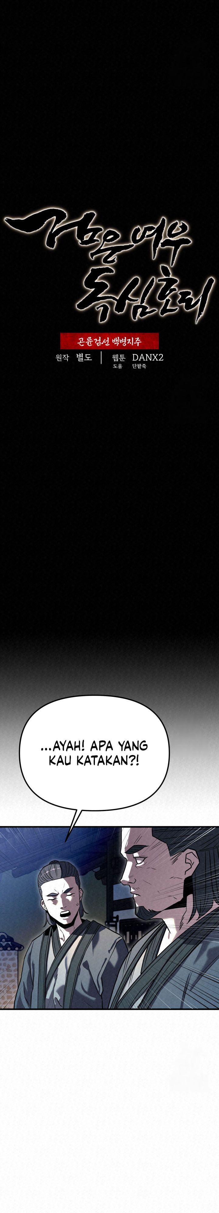 The Legend of Black Fox Master of Mount Kunlun’s Sword Chapter 23 Bahasa Indonesia