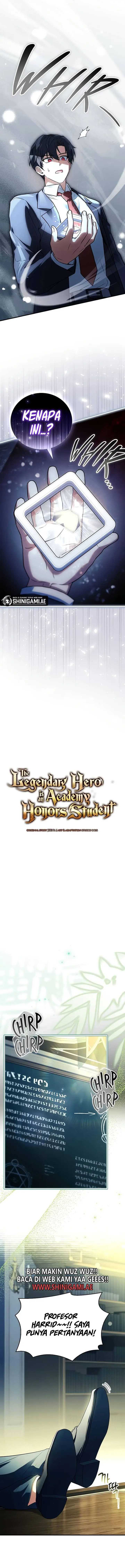 The Legendary Hero Is an Academy Honors Student chapter 19