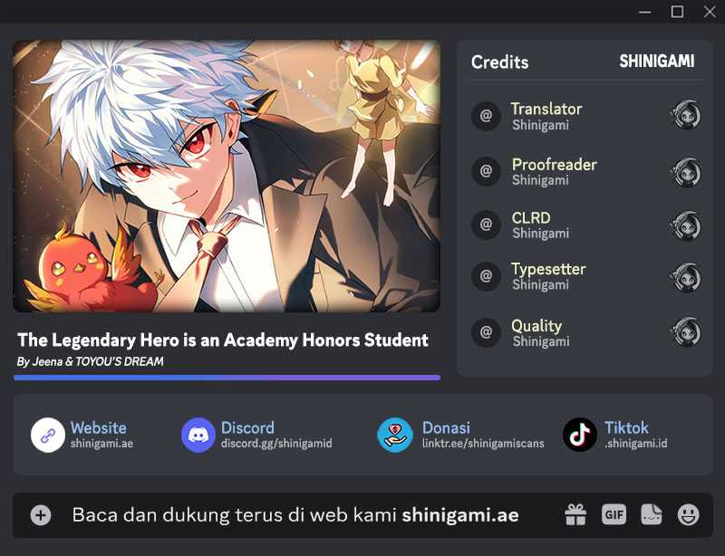 The Legendary Hero Is an Academy Honors Student chapter 21