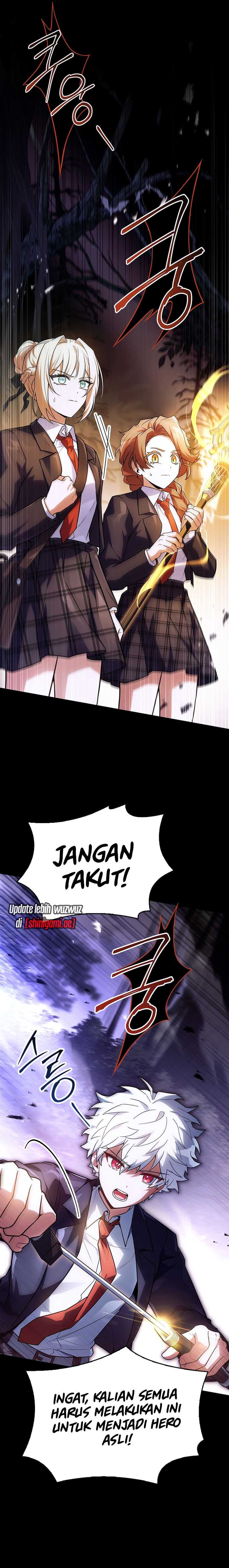 The Legendary Hero Is an Academy Honors Student Chapter 33 Bahasa Indonesia