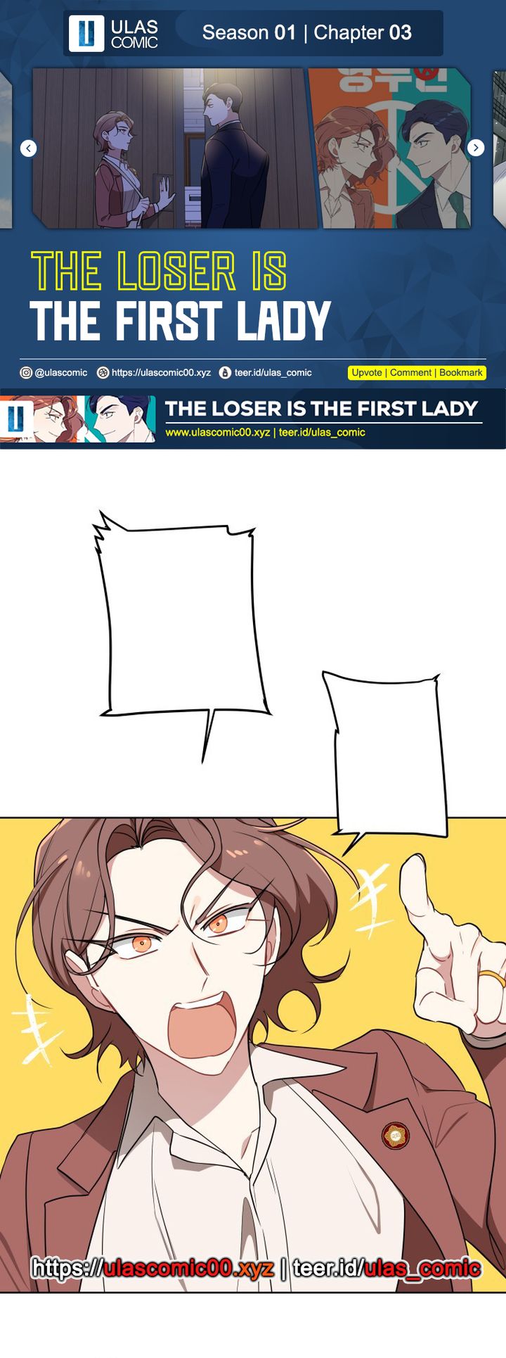 The Loser Is the First Lady Chapter 03 Bahasa Indonesia