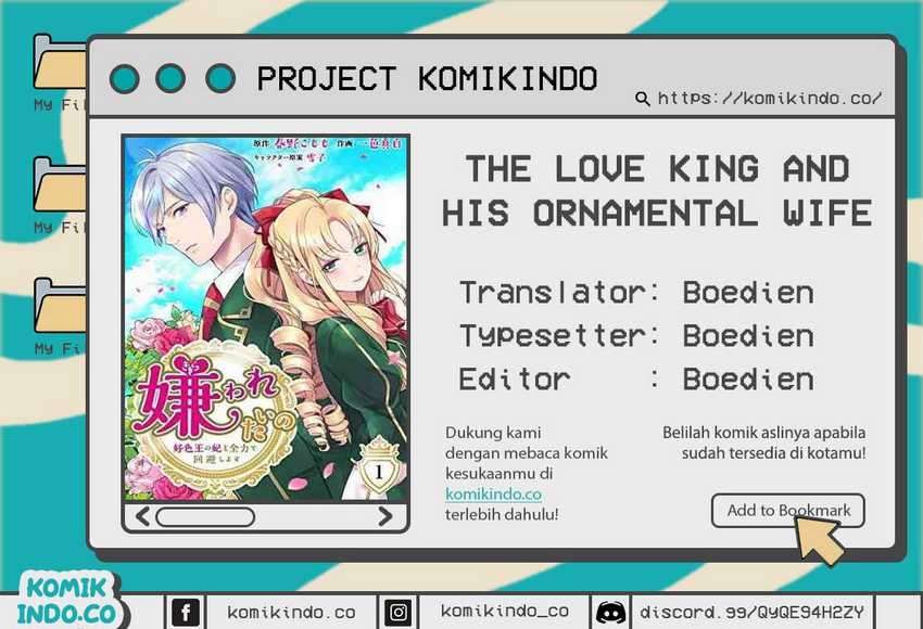 The Love King and His Ornamental Wife Chapter 10 Bahasa Indonesia