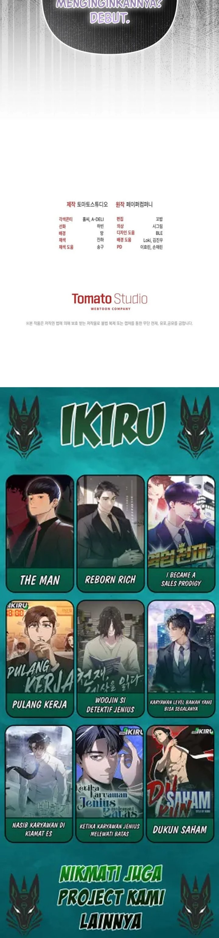 The Lucky Plan of an Idol in His Second Life Chapter 15 Bahasa Indonesia