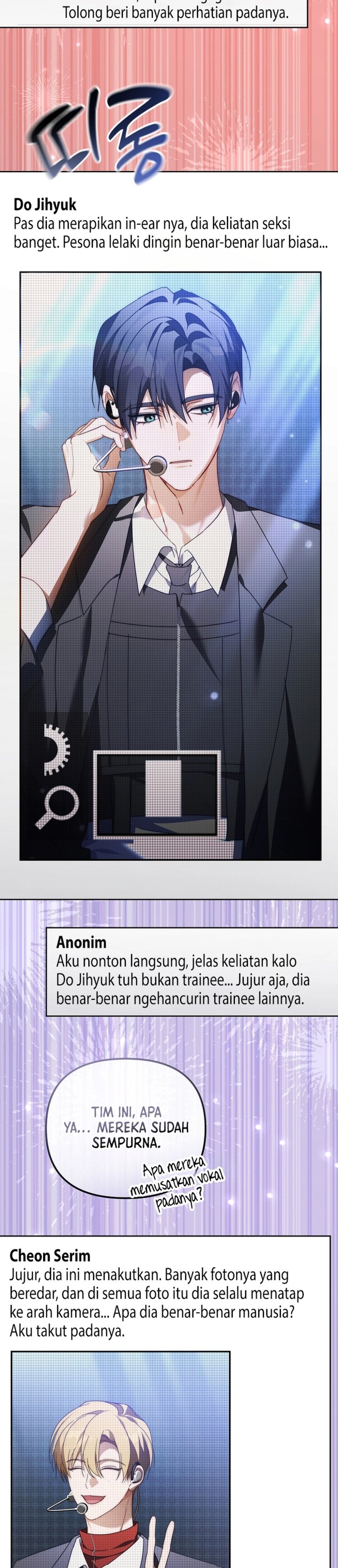 The Lucky Plan of an Idol in His Second Life Chapter 24 Bahasa Indonesia