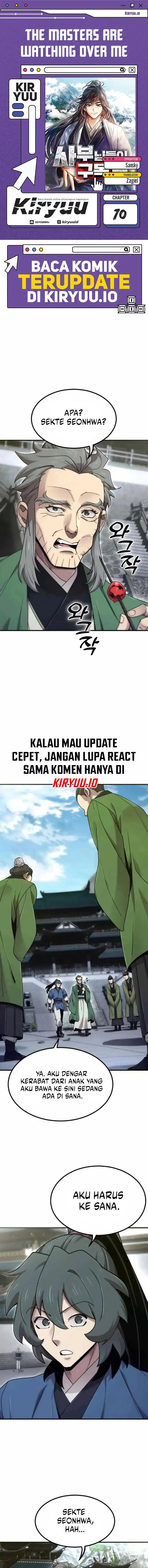 The Masters Are Watching Over Me Chapter 70 Bahasa Indonesia