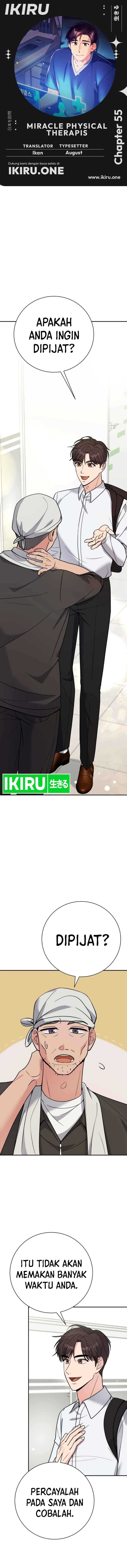 The Miraculous Physical Therapist Chapter 55 Bahasa Indonesia