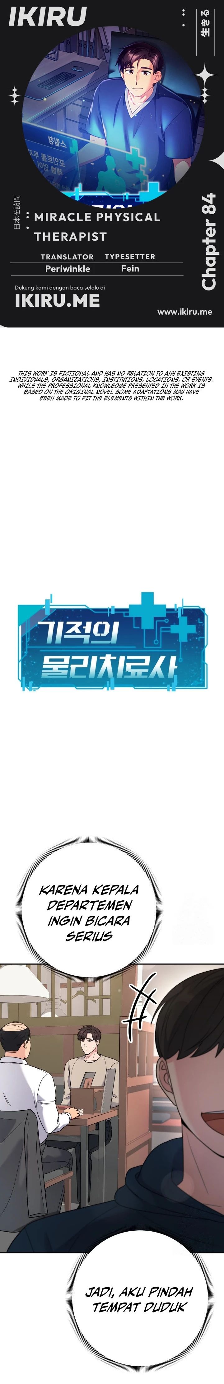 The Miraculous Physical Therapist chapter 84