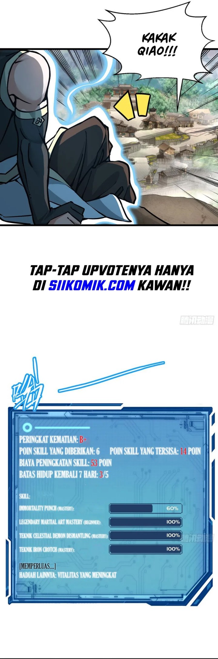 The More I Die the More Invincible I Become Chapter 16 Bahasa Indonesia