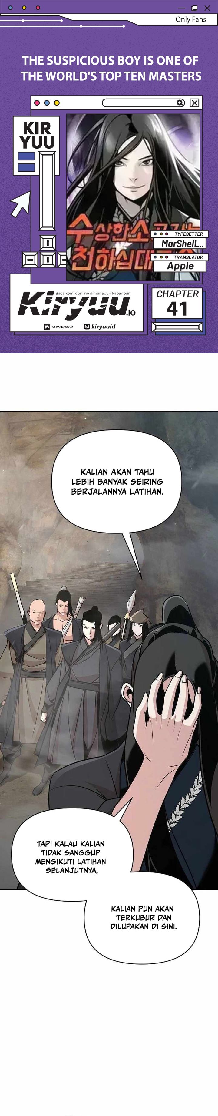 The Mysterious World’s Greatest Martial Artist Little Prince (The Suspicious Little Prince) chapter 41