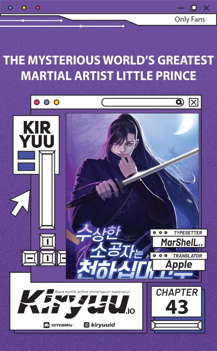 The Mysterious World’s Greatest Martial Artist Little Prince (The Suspicious Little Prince) chapter 43