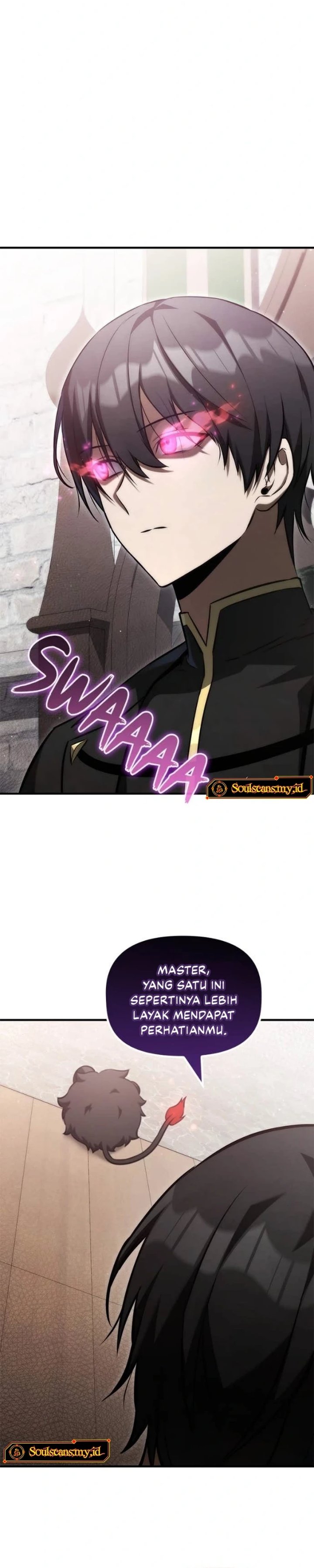 The Necromancer Family’s Young Heir Chapter 43 Bahasa Indonesia