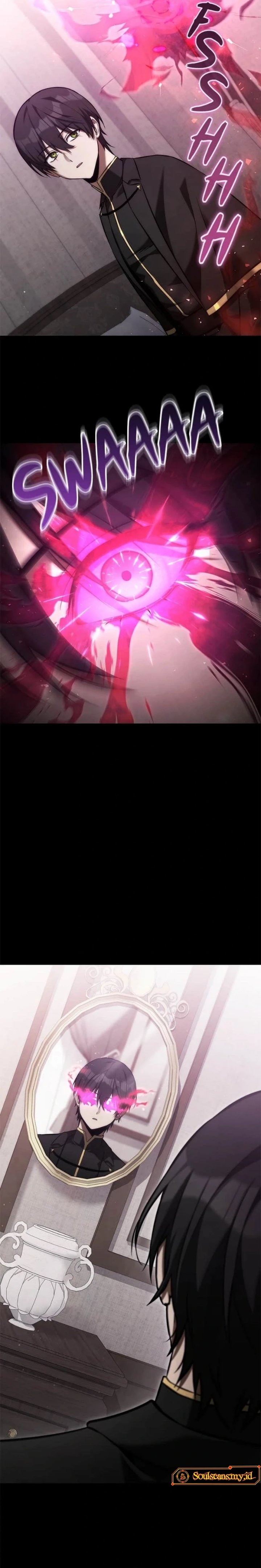 The Necromancer Family’s Young Heir Chapter 43 Bahasa Indonesia