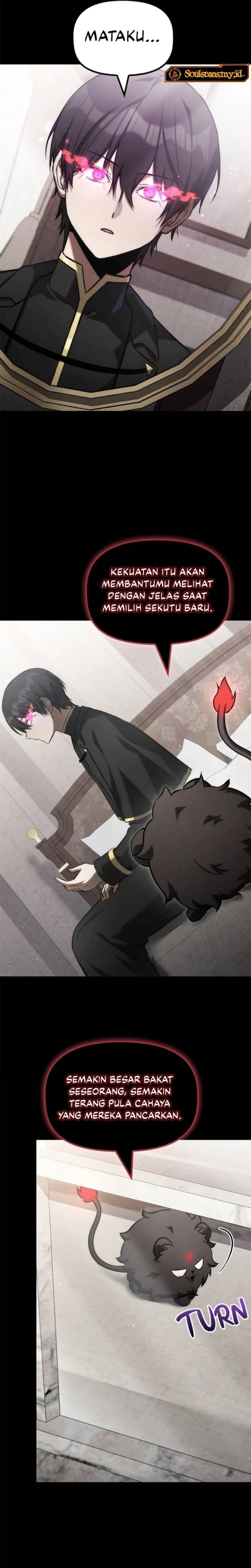 The Necromancer Family’s Young Heir Chapter 43 Bahasa Indonesia