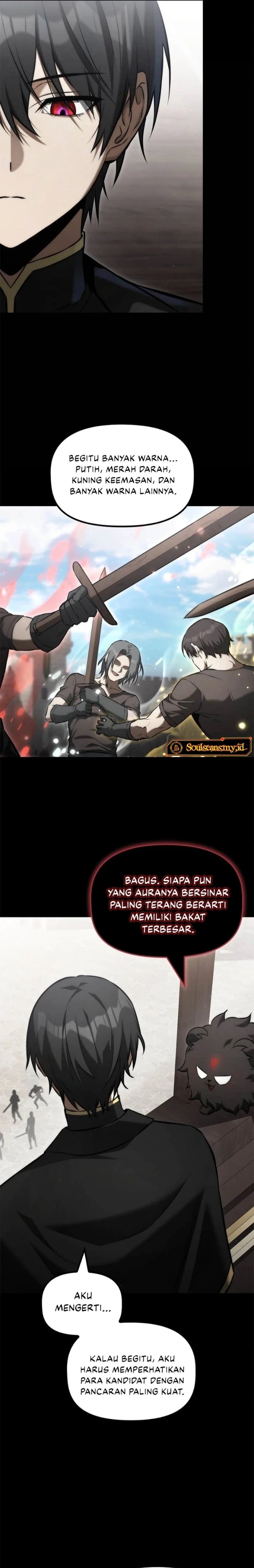 The Necromancer Family’s Young Heir Chapter 43 Bahasa Indonesia